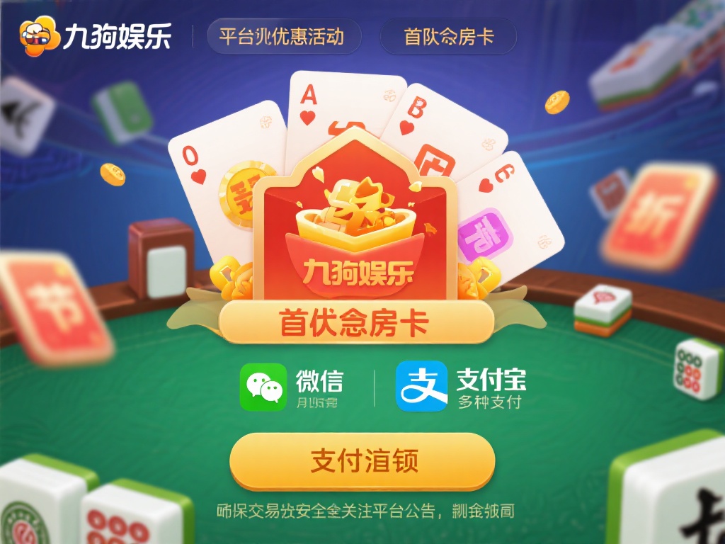 九游娱乐房卡购买指南:轻松获取游戏专属房卡畅玩不停 (九游娱乐房卡购买指南:轻松获取专属房卡畅享游戏乐趣) 在支付环节,九游娱乐支持多种支付方式,包括微信、支